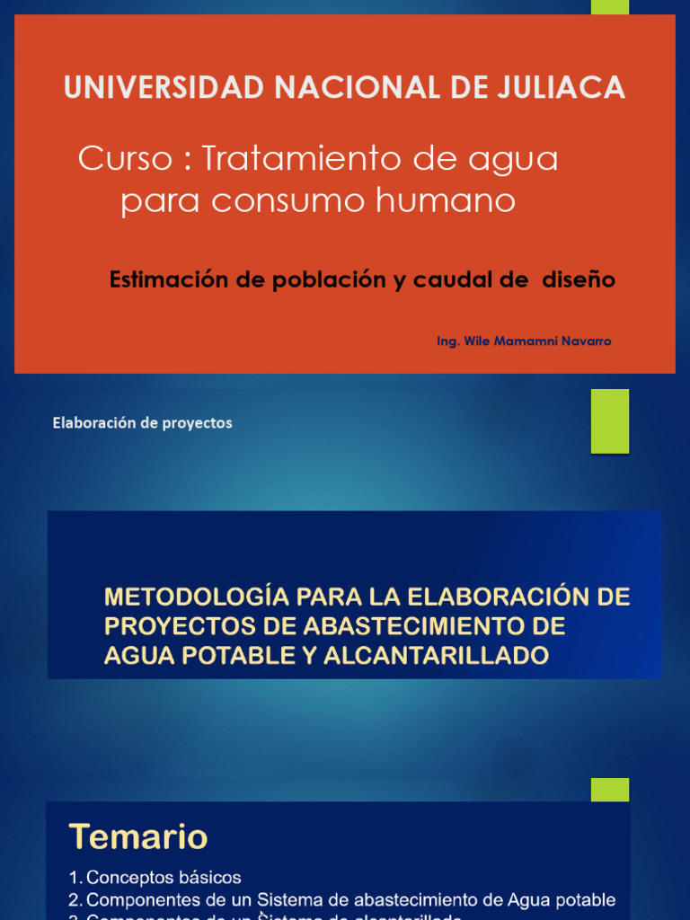 Tratamiento de Agua para Consumo Humano | PDF