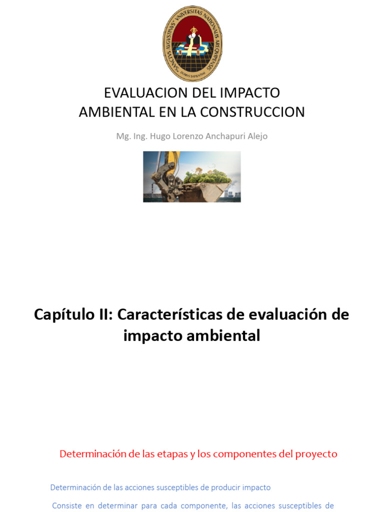 CLASE VIERNES (3) | PDF | Entorno natural | Evaluación de impacto ambiental