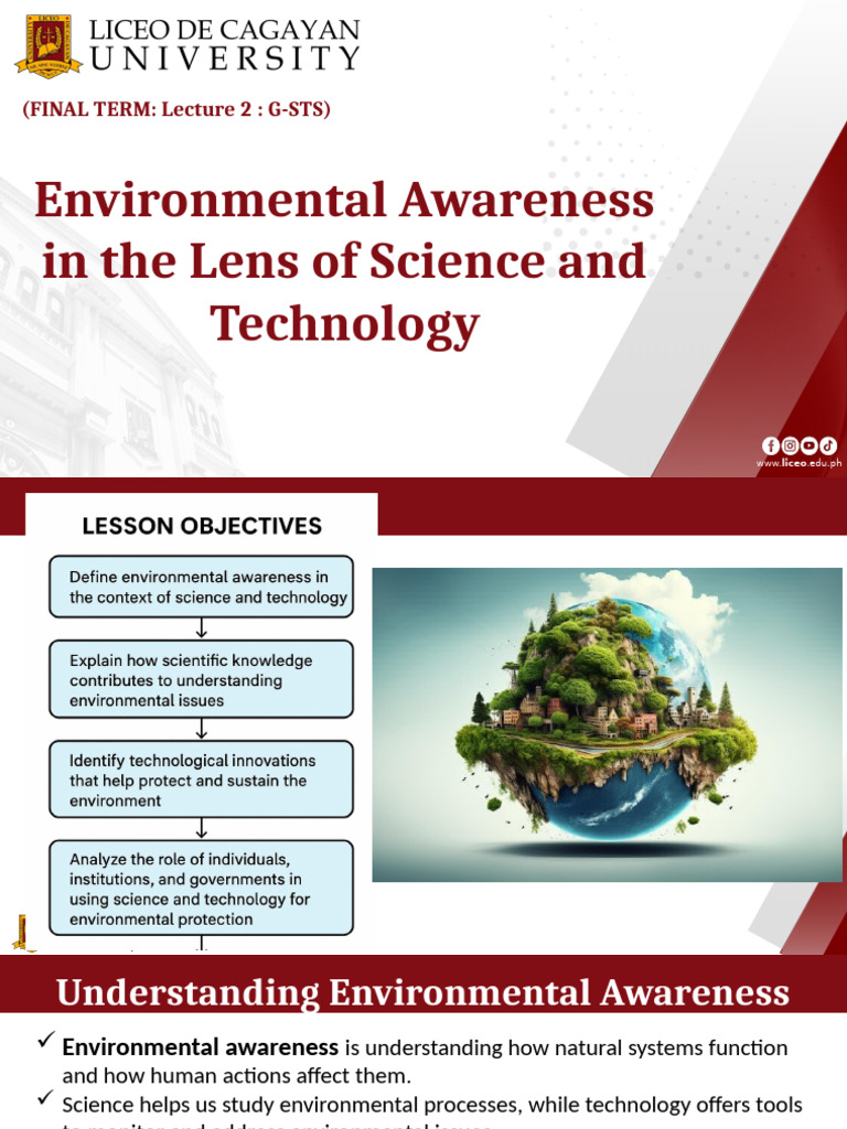 LECTURE 2 Environmental Awareness and Alternative Energy Sources | PDF ...