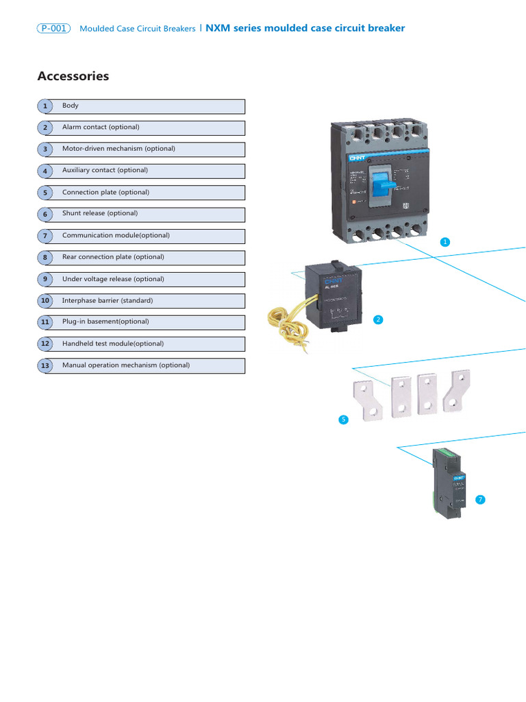 NXM Series Moulded Case Circuit Breakers | PDF | Alternating Current ...