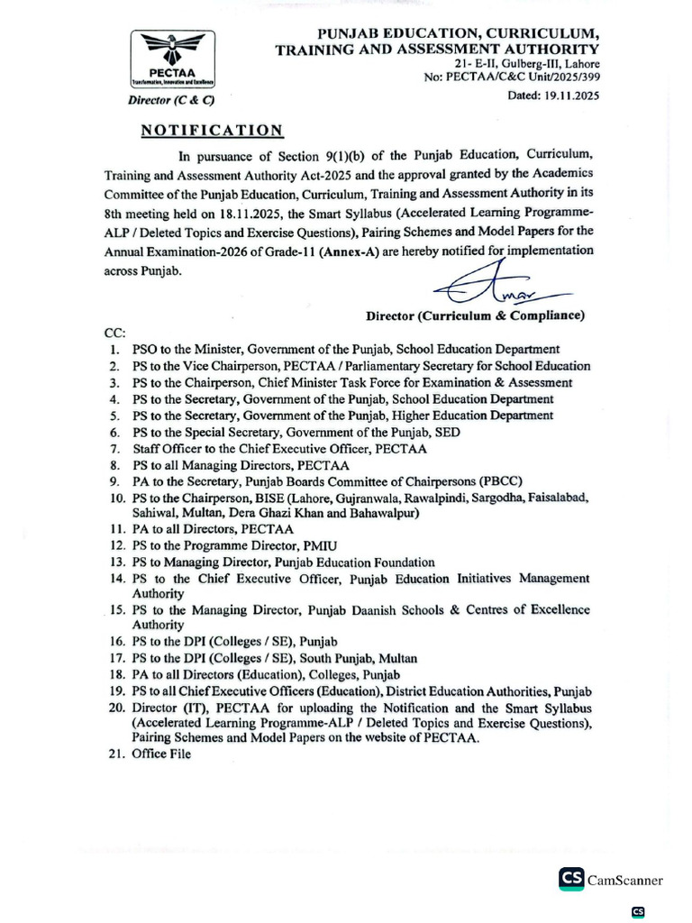 1st Year Smart Syllabus 2025-26-1 | PDF