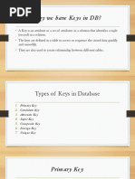Database Keys Explained: PK, FK, CK, SK | PDF | Data | Data Model