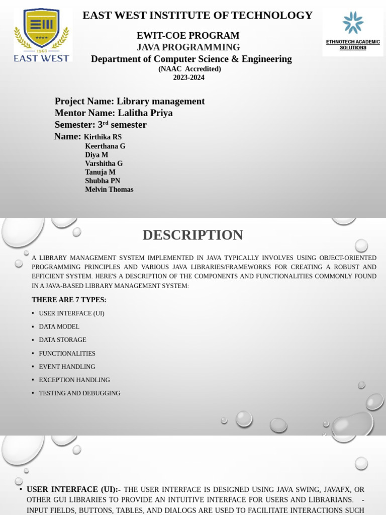 Library Management | PDF | Databases | Java (Programming Language)