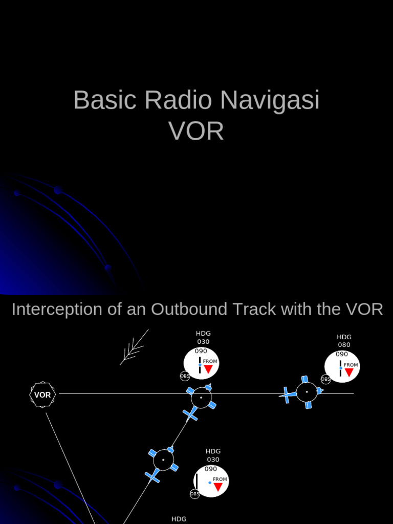 VOR Navigation Basics and Interception Techniques | PDF ...