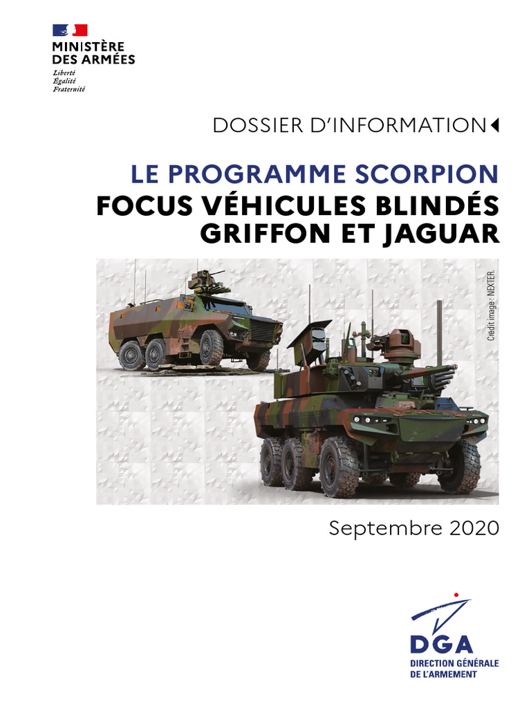 Programme SCORPION : Modernisation blindés | PDF | Technologie ...