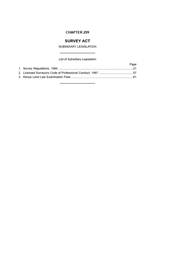 Survey Regulations and Licensing Guidelines | PDF | Surveying | Longitude
