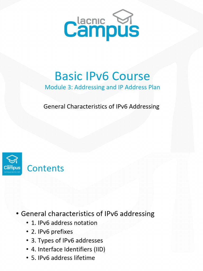 IPv6 Addressing: Notation and Types | PDF | Ip Address | Communications ...