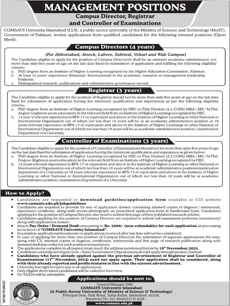 Management Position | PDF