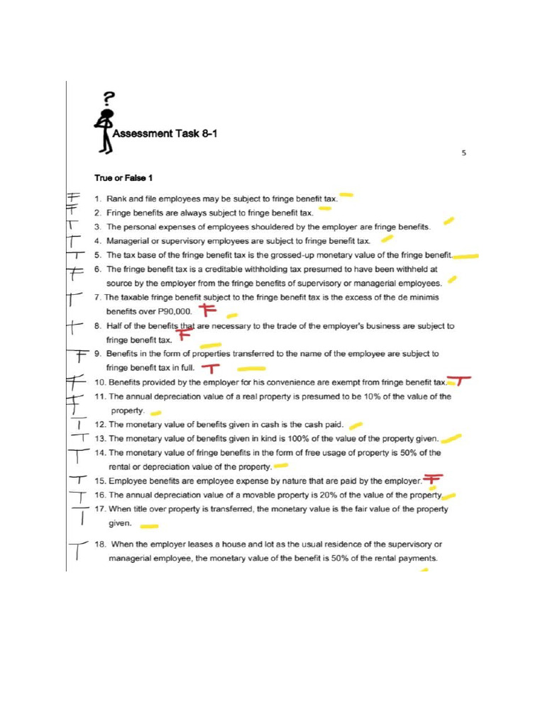 Ats Tax 1 Module 8 | PDF
