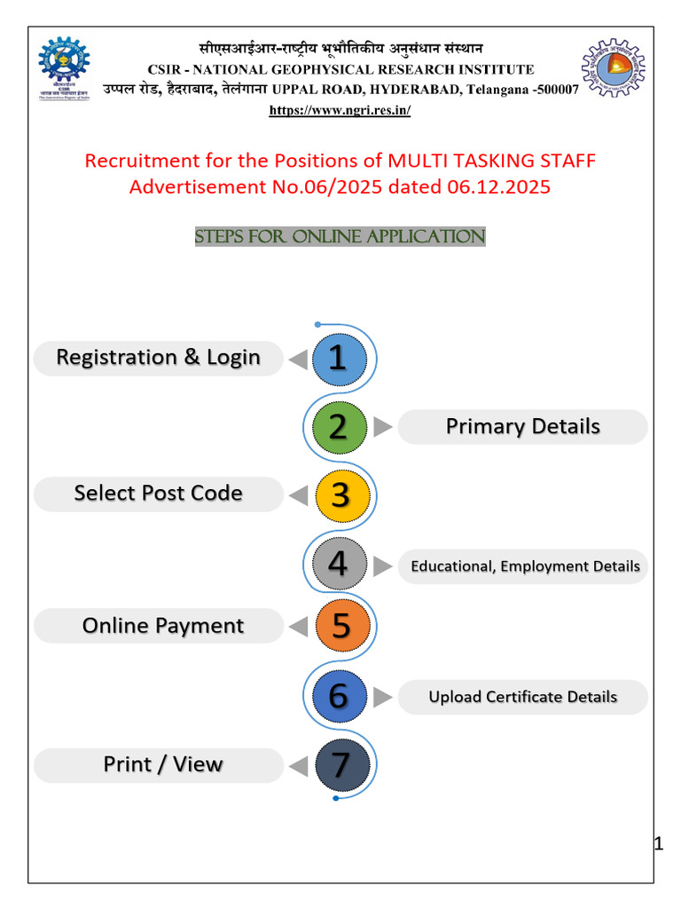 Multi-Tasking Staff Recruitment Guide | PDF