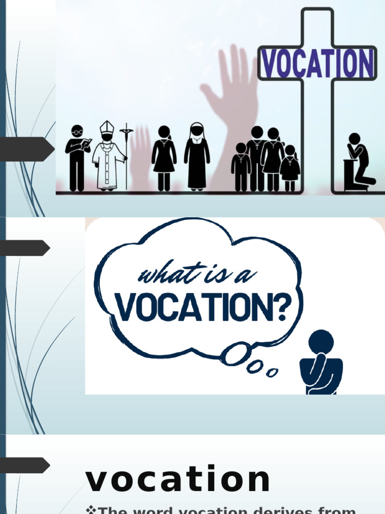 Understanding Vocation and Life Choices | PDF