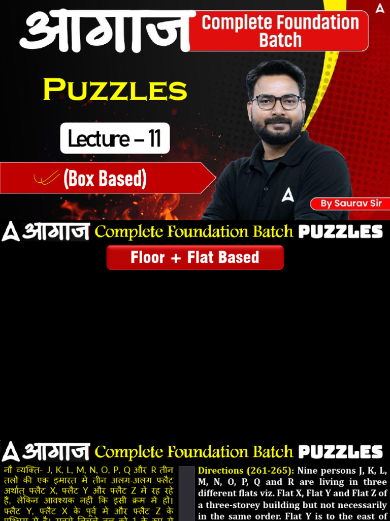Puzzles (Box Based Puzzle) | PDF