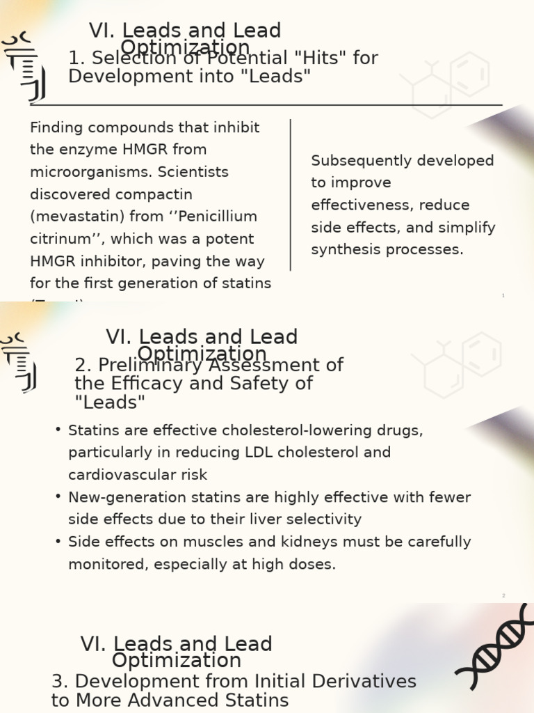 Lead and Lead Optimization | PDF