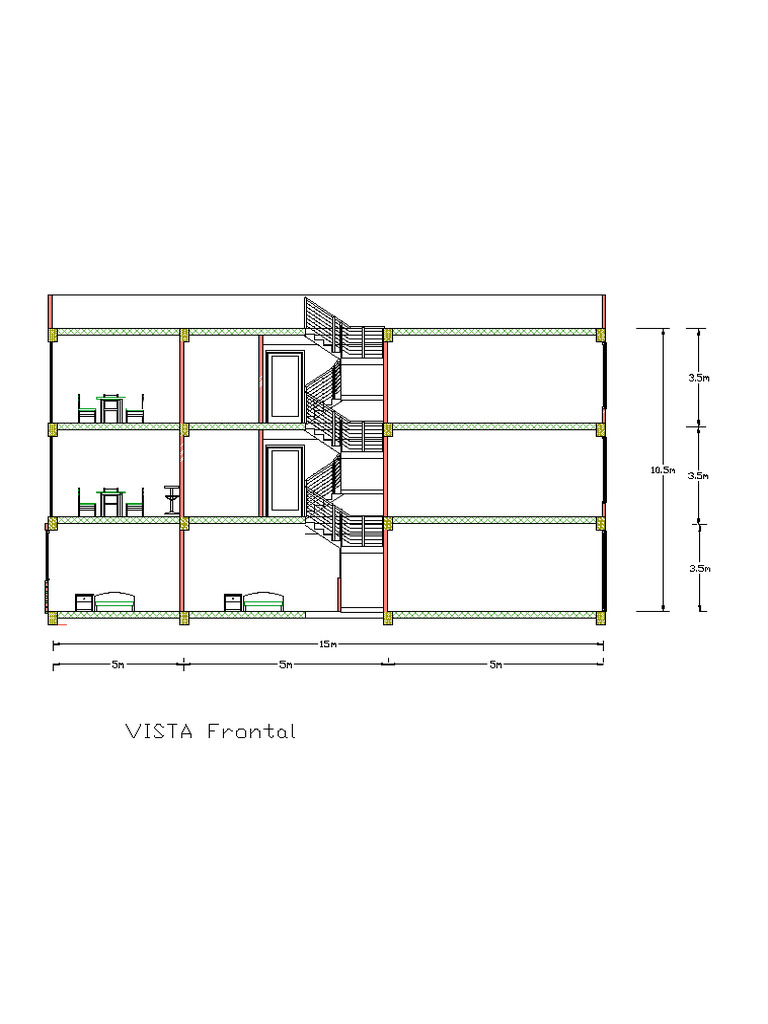 Vista Frontal Escalera | PDF