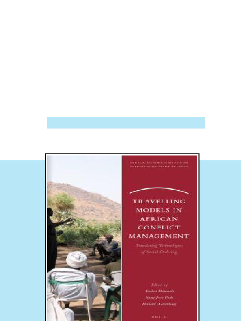 (Ebook) Travelling Models in African Conflict Management : Translating ...