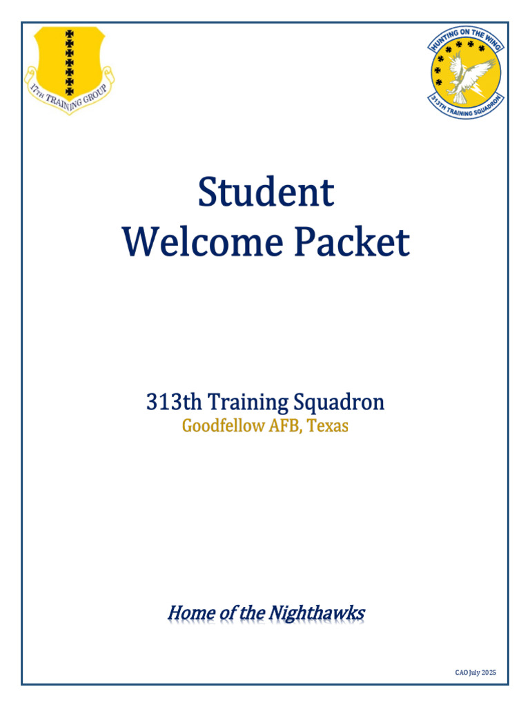 Nighthawks ISR Training Overview | PDF