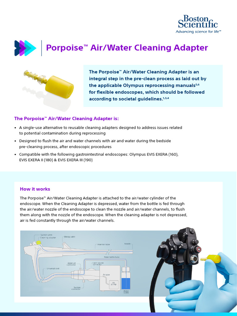 Porpoise™ Air/Water Cleaning Adapter | PDF | Sustainability ...