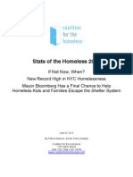 State of Homeless 2012
