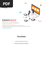 SnowPro Advanced Data Engineer Exam Guide | PDF | Databases | Computer File