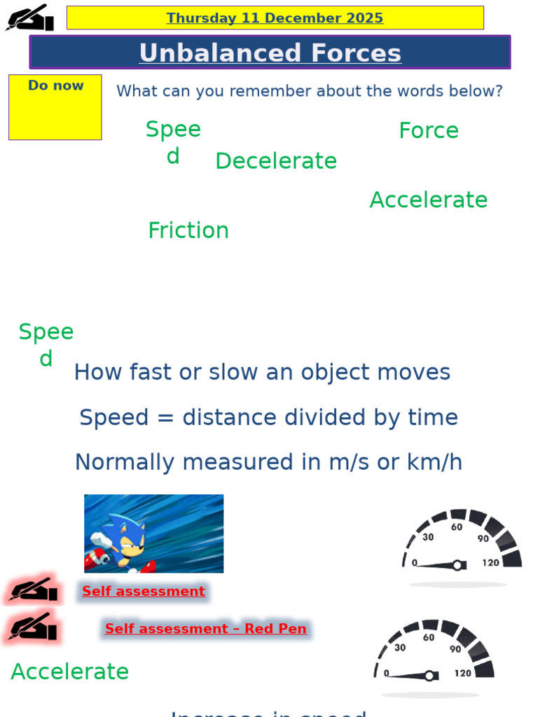Understanding Unbalanced Forces and Motion | PDF | Force | Acceleration