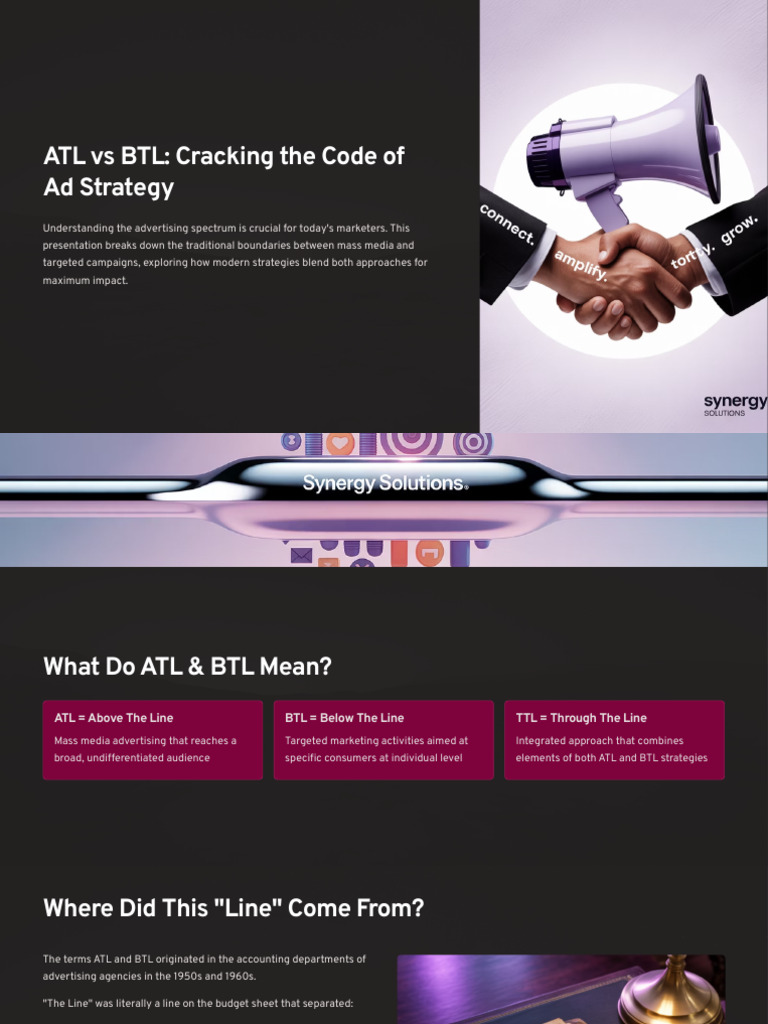 ATL vs BTL: Marketing Strategy Insights | PDF | Advertising | Marketing