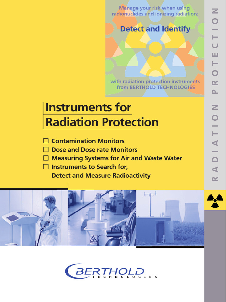 Berthold Radiation Monitors Catalogue | PDF | Radioactive Contamination ...