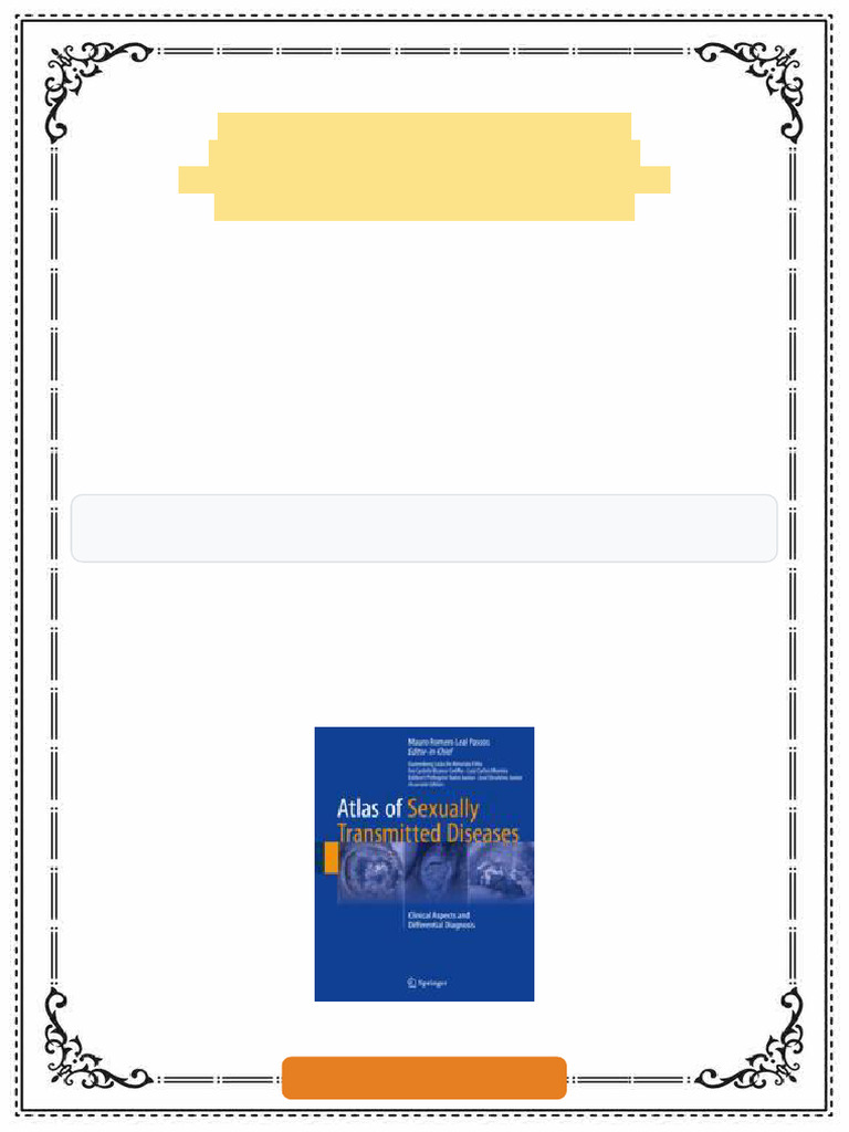 Atlas of Sexually Transmitted Diseases: Clinical Aspects and ...