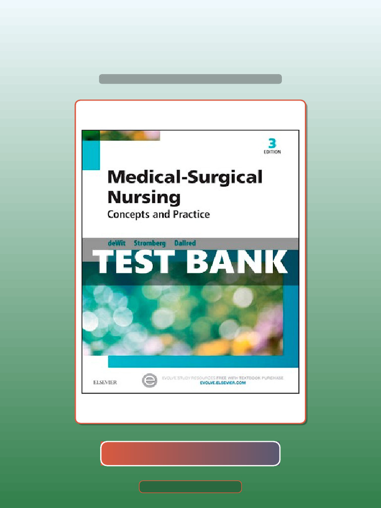 Test Bank of Medical Surgical Nursing Concepts and Practice 3rd Edition ...