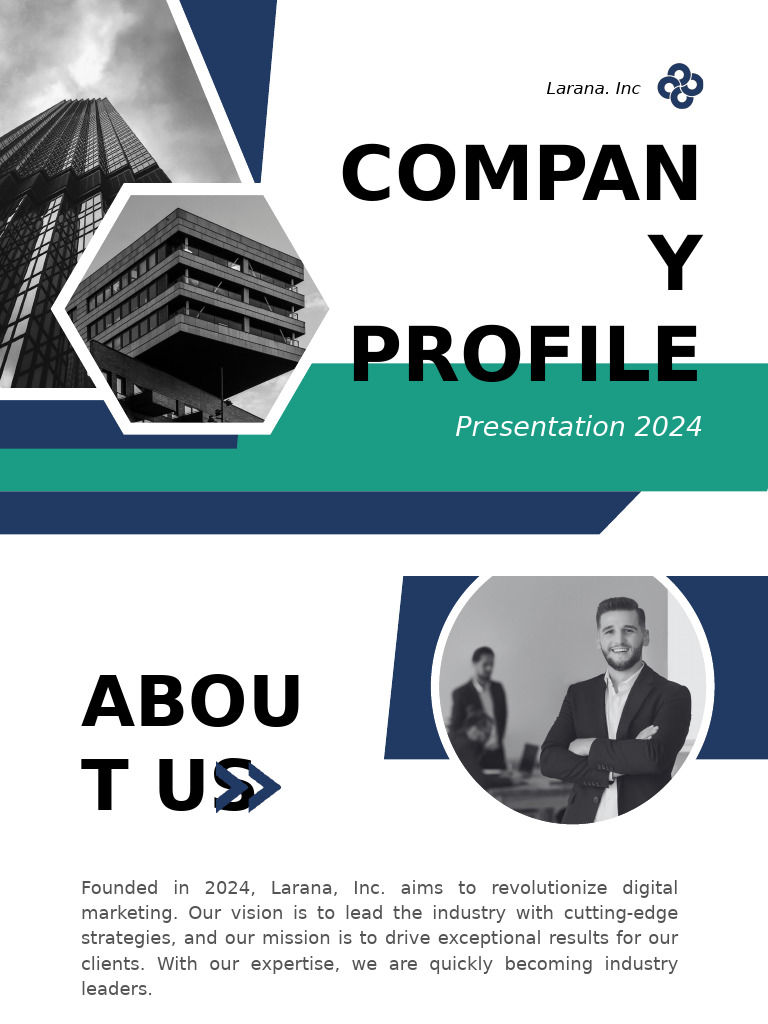 Blue Modern Company Profile Presentation | PDF