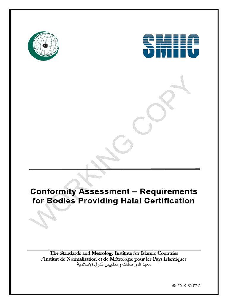 Halal Certification Requirements Guide | PDF | Audit | Certification