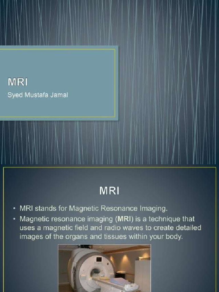 Mri | PDF