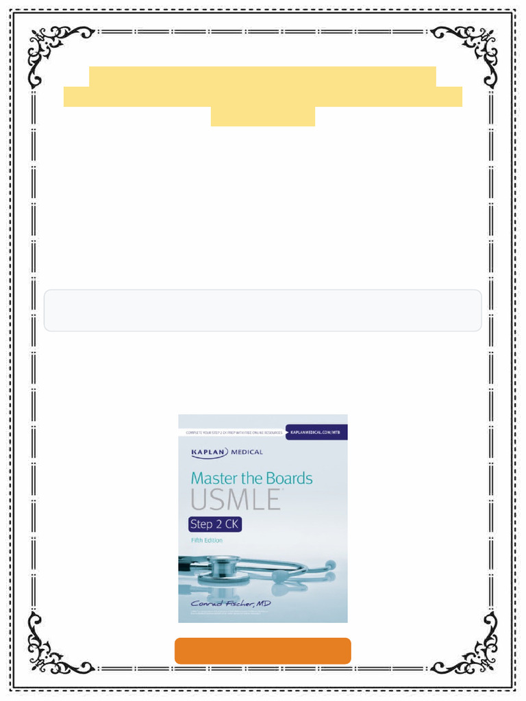 Master the Boards USMLE Step 2 CK 6th... by: Conrad Fischer - 9781506254593  | RedShelf, image size:768x1024