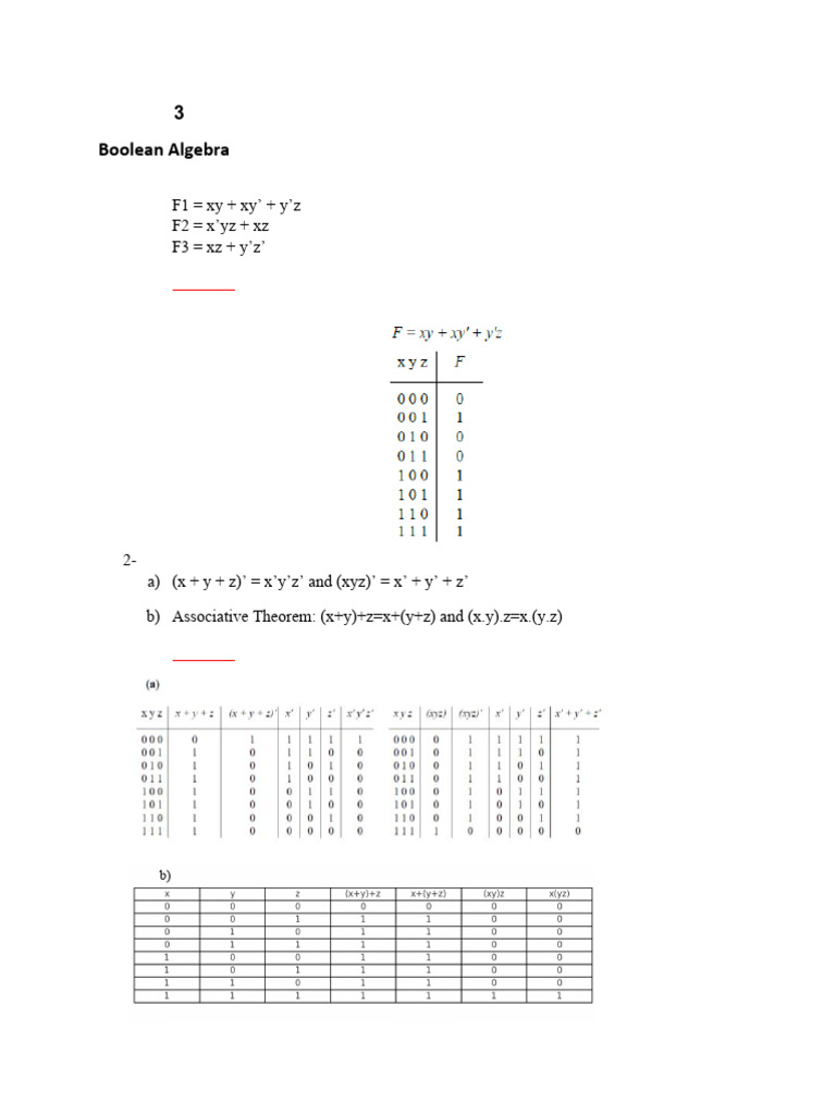 Tut3 Sol | PDF