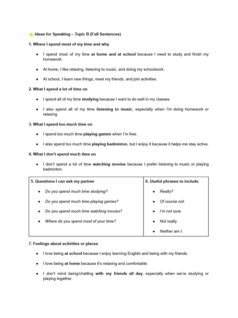 Speaking Ideas for Students | PDF | Chess Theory | Chess