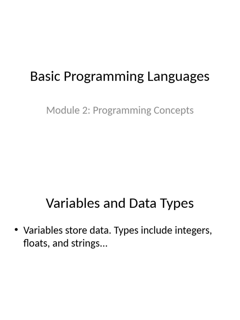Essential Python Programming Concepts | PDF