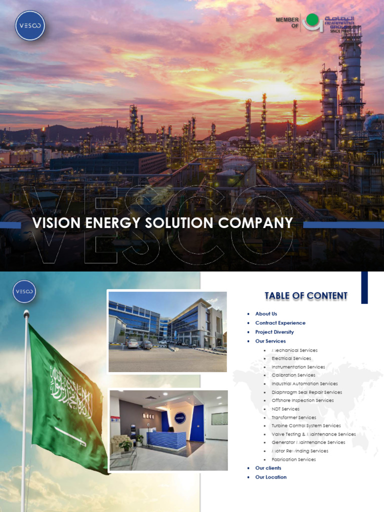 Vision Energy Solutions Services Overview | PDF | Crane (Machine ...