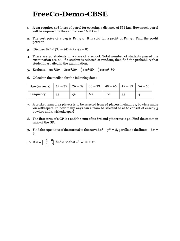 Math Problems and Solutions Guide | PDF