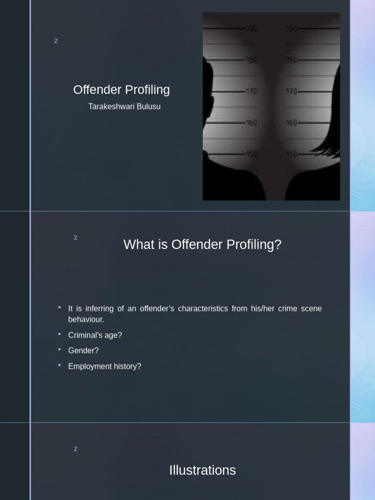 Understanding Offender Profiling Techniques | PDF | Offender Profiling ...