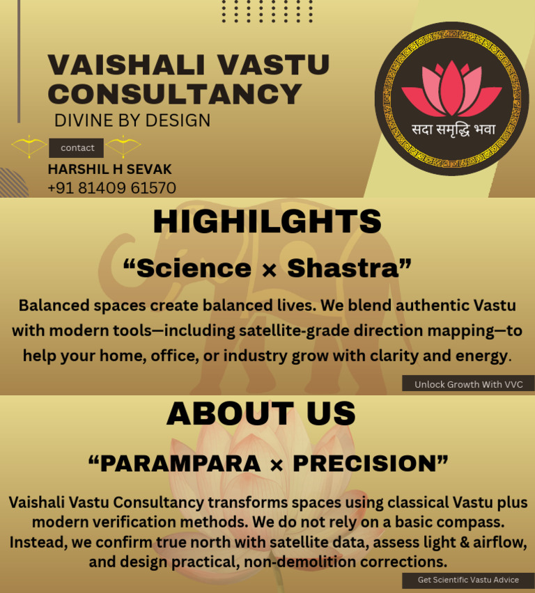 Scientific Vastu Consultancy Services | PDF
