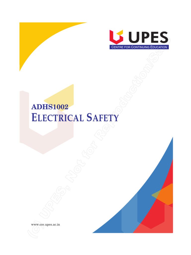 HSE Mod 1 Electricity Safety(1) | PDF | Fuse (Electrical) | Insulator ...