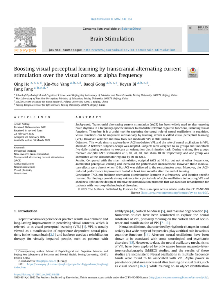 Boosting Visual Perception | PDF | Neural Oscillation | Perception
