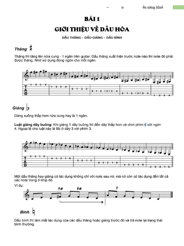 Guitar 2 | PDF