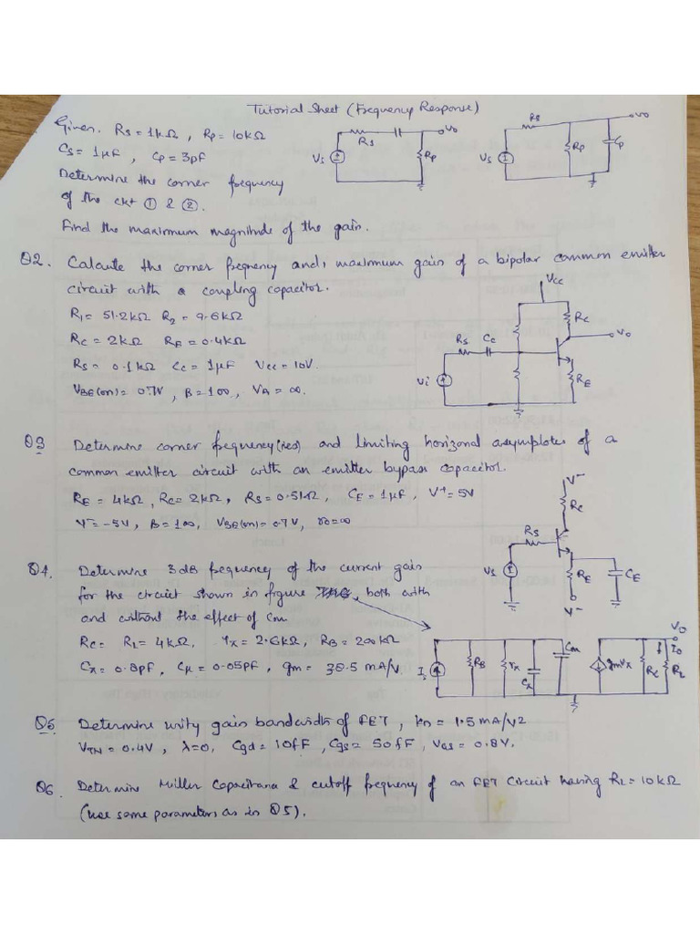 Analog Electronics Tutorial | PDF