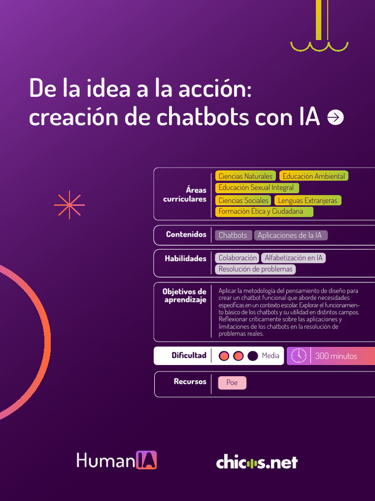 Creación de Chatbots Educativos con IA | PDF | Inteligencia artificial ...