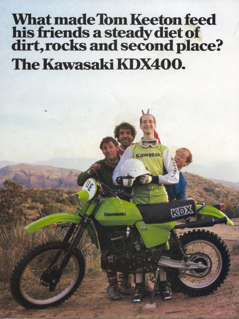 KDX 400 A 1 Kawa 1979 Brochure | PDF