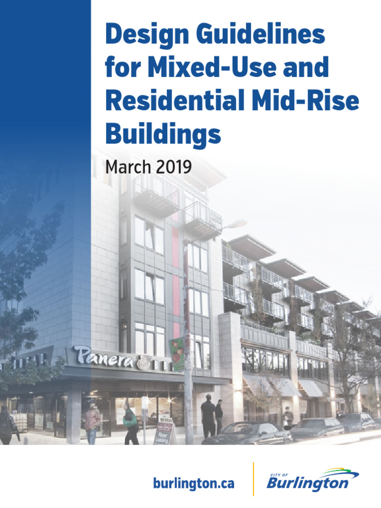 Mid-Rise Building Design Guidelines | PDF | Stairs | Mixed Use Development