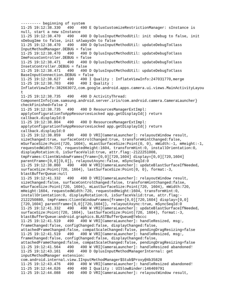 Logcat 1764076376663 | PDF | Computing | Software