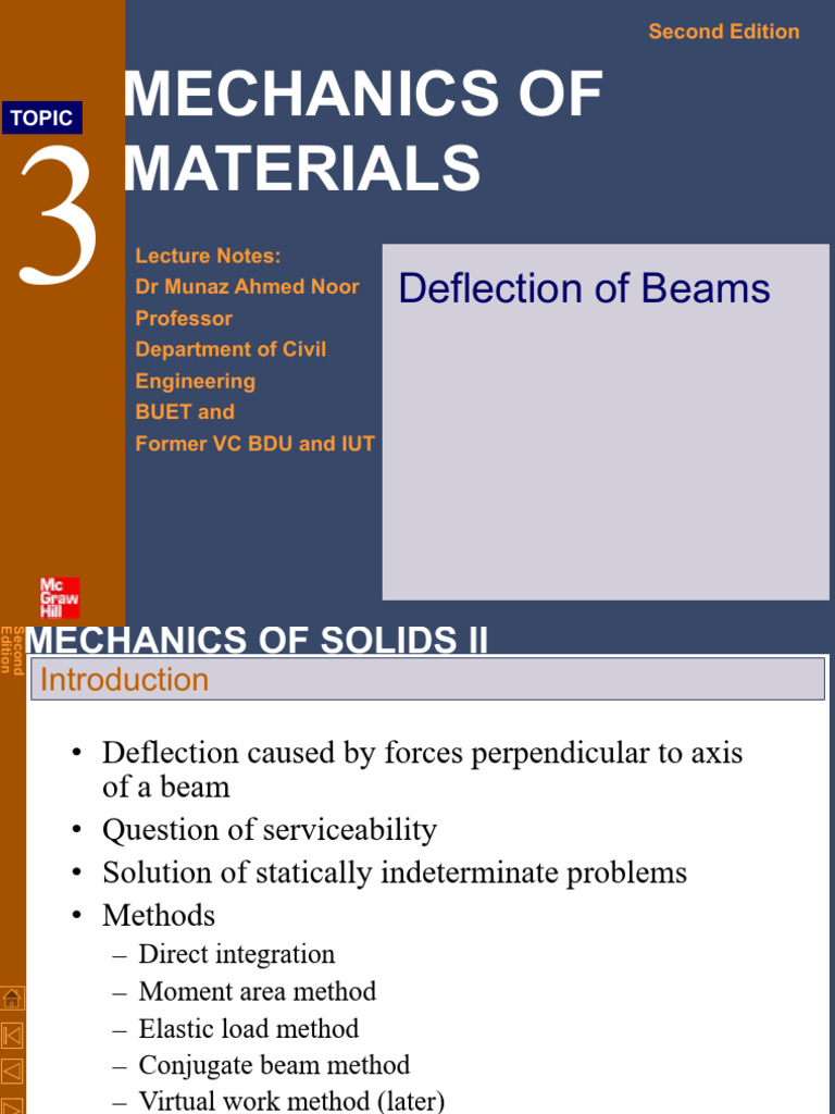 Beam Deflection Analysis Methods | PDF | Beam (Structure) | Bending