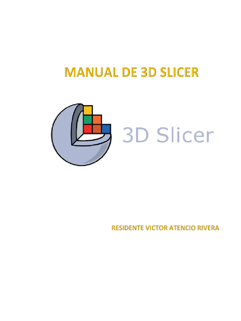 Guía de Uso de 3D Slicer en Ortodoncia | PDF | Programa de computadora ...
