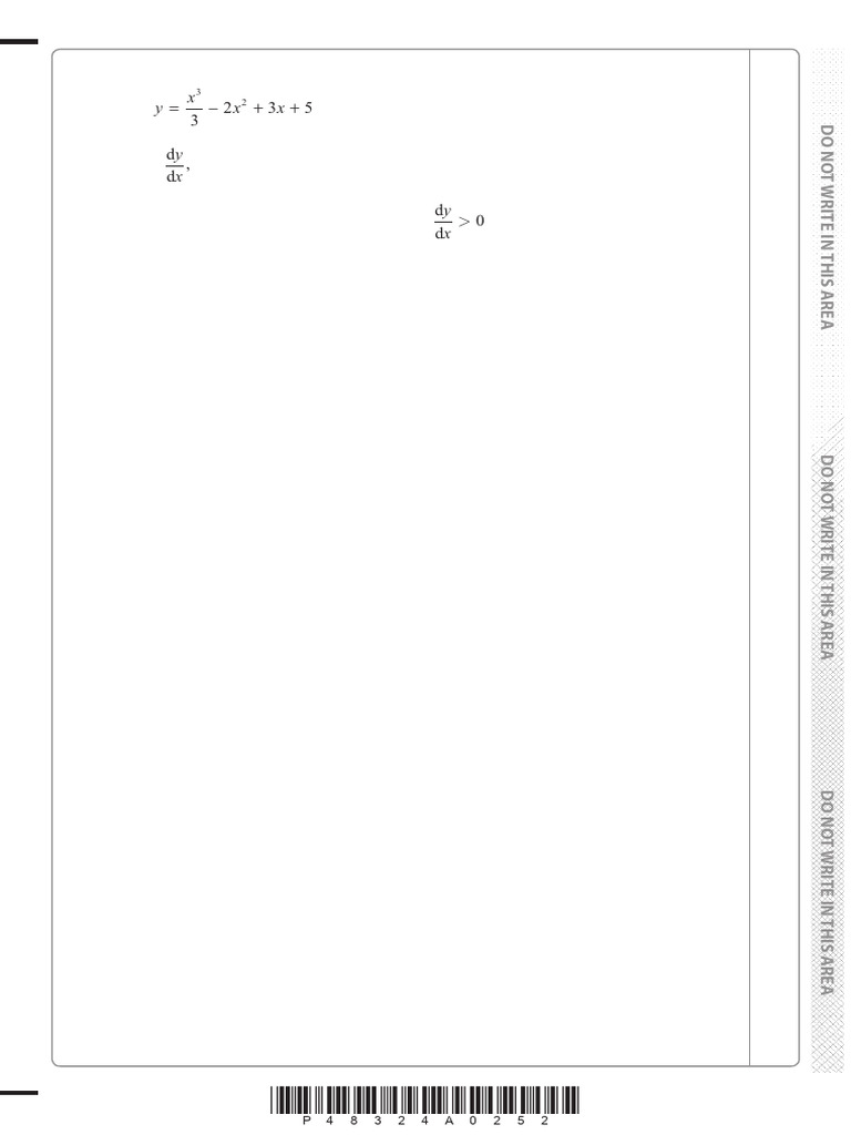 Calculus and Geometry Problem Set | PDF | Area | Circle